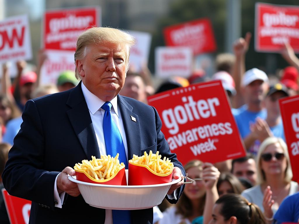 Rally for thyroid health awareness